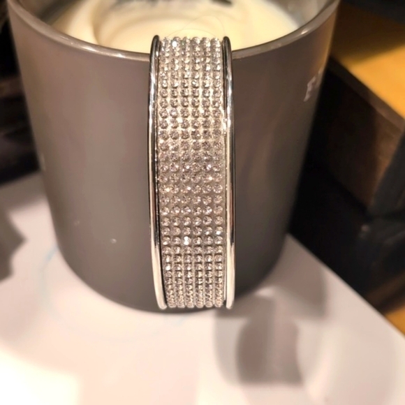 Rhinestone Bangle Bracelet - Picture 7 of 8